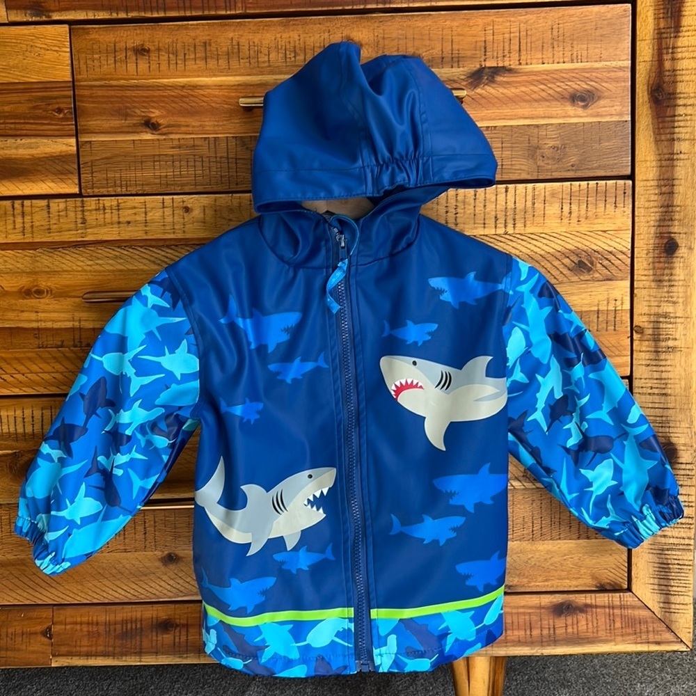 Stephen Joseph Boys Raincoat Shark